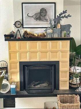 Blick Kaminofen - 5 Zimmer Mehrfamilienhaus, Wohnhaus in Wehr