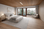 Einrichtungsbeispiel Schlafzimmer (KI generiert) - 