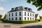 Neubauvorschlag 1 - Attraktives Grundstück mit Altbestand im Herzen von Rastede