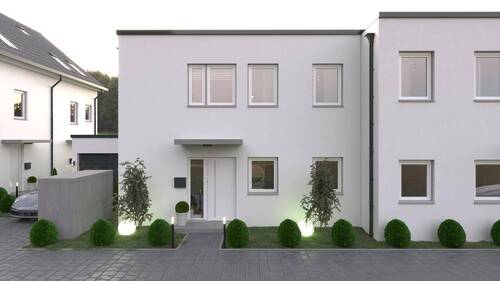 Eingangsansicht - 4 Zimmer Doppelhaushälfte in Berlin