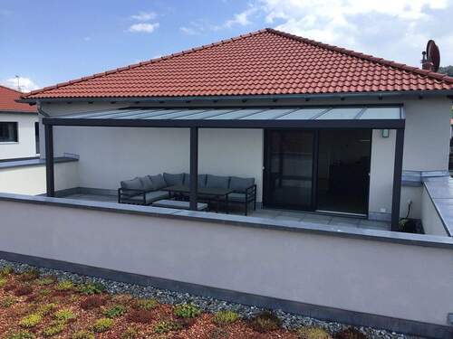 Dachterrasse - 91220, Provisionsfrei, diskreter Verkauf, Erstbezug einer 4 Zimmer Penthouse Wohnung, 3 Stellplätze