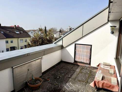 Terrasse - Etagenwohnung mit 60,80 m&sup2; in Senden zum Kaufen