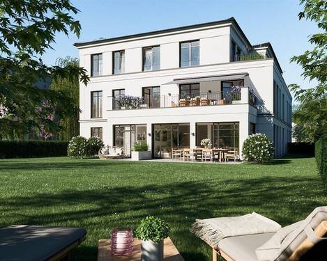 grosse Balkonterrasse im 1. OG - Exklusive 5-Zimmer-Neubauwohnung im 1. Obergeschoss mit großzügiger Balkonterrasse