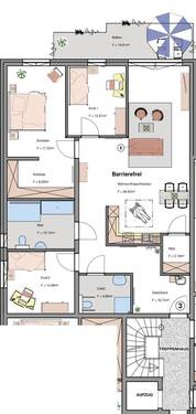Obergeschoss Wohnung 3 (barrierefrei) - 