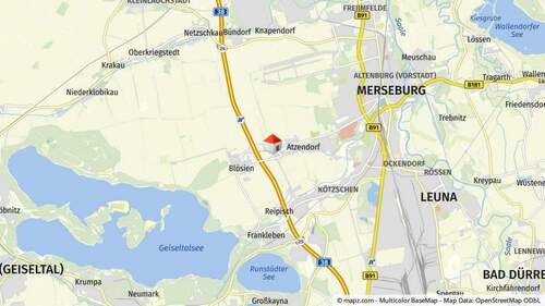 Geolyzer Kartenausschnitt - 