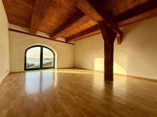 Wohnzimmer mit Fördeblick - 
