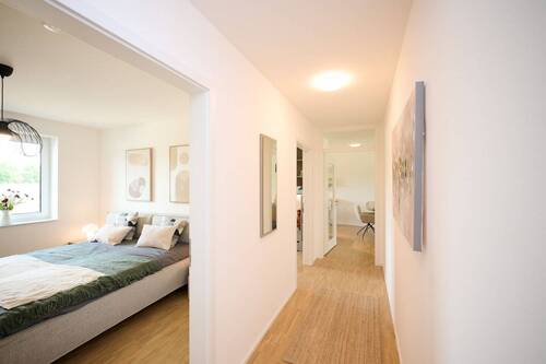 Blick v. Wohnungseingang - 3 Zimmer Etagenwohnung zum Kaufen in Hannover