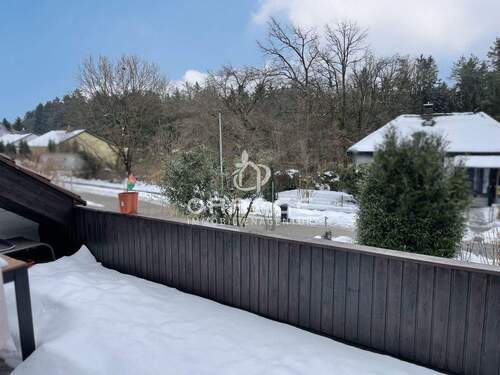 Blick vom Freisitz auf die 