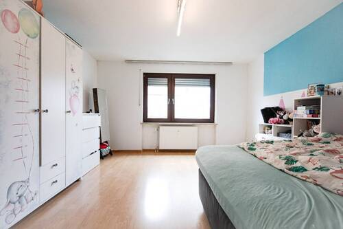 Das Schlafzimmer - Etagenwohnung mit 88,00 m&sup2; in Rheinfelden (Baden) zum Kaufen