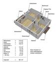 Grundriss und Wohnfläche - 