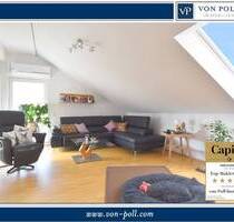 Neuwertige Dachgeschosswohnung mit Klima, Garage, Stellplatz und Fahrradraum - Mutterstadt