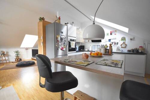 offene Küche - Etagenwohnung mit 101,00 m² in Mutterstadt zum Kaufen