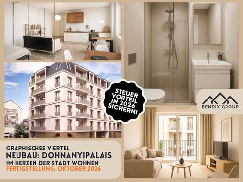 Wohnbeispiel - 4-Zi Stadtwohnung mit Balkon I Neubau I Top Lage im Herzen der Stadt I Modern & hochwertig!