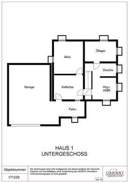 Haus 1 Untergeschoss - 