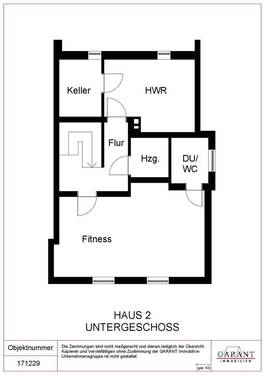 Haus 2 Untergeschoss - 