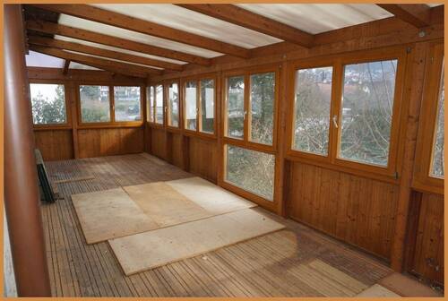 Blick in den Wintergarten - 