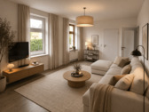 Wohnzimmer Einrichtungsbeispiel - ***Gemütliche Zwei-Zimmer-Wohnung in ruhiger Wohnlage von Limbach-Kändler***