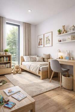 Kinderzimmer - 3 Zimmer Etagenwohnung zum Kaufen in Bad Boll