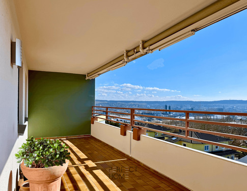 Ausblick - Panoramablick über Heilbronn · 4 Zimmer · 24 m² Sonnenbalkon · Aufzug · Tiefgarage