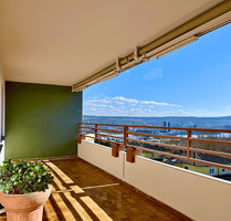 Panoramablick über Heilbronn · 4 Zimmer · 24 m² Sonnenbalkon · Aufzug · Tiefgarage