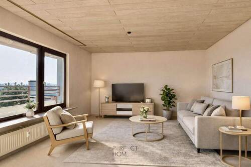 Wohnzimmer - 4 Zimmer Etagenwohnung zum Kaufen in Heilbronn