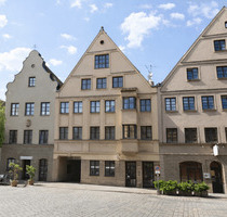Sofort Bezugsfrei - Atelierwohnung auf zwei Ebenen über den Dächern der Augsburger Innenstadt