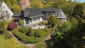 Gartenansicht - ... repräsentativ, stadtnah und mit idyllischem Garten!!!