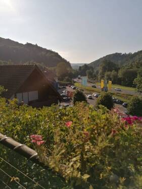 Aussicht vom Grundstück ins Tal - Grundstück in Bad Berneck im Fichtelgebirge