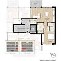 Grundriss WE 5 - WE 5: 2 Zimmer im 1. OG - rechts