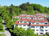 Luftaufnahme der Wohnanlage - 3 Zimmer Etagenwohnung zum Kaufen in Starnberg