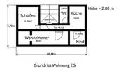 Grundriss WHG im EG und OG - 