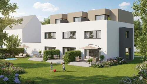 Neubau-Projektierung - Grundstück für 3 Reihenhäuser !
