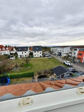 Blick aus dem Dachgeschoss - 