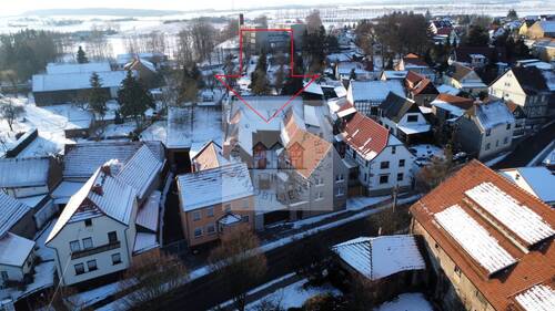 Hauptbild Totale DJI - 9 Zimmer Mehrfamilienhaus, Wohnhaus zum Kaufen in Sondershausen