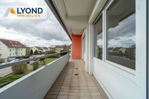 2. Wohnung Balkon - 