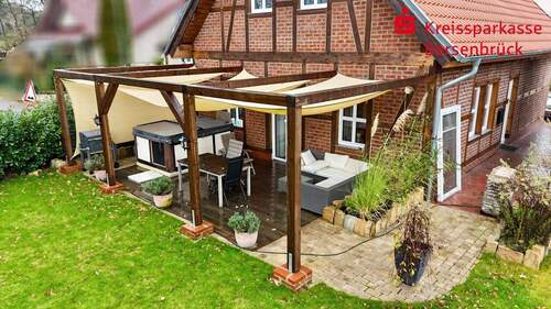 Terrasse - 4 Zimmer Einfamilienhaus zum Kaufen in Berge