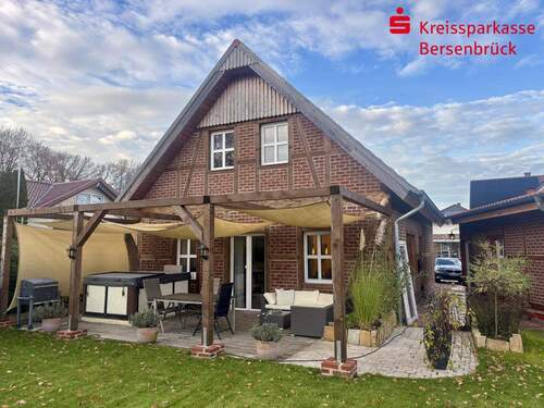 Gartenansicht - Einfamilienhaus mit 119,30 m² in Berge zum Kaufen