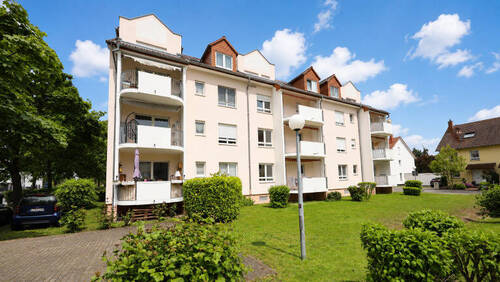 Hausansicht Rückseite - 2 Zimmer Etagenwohnung in Markranstädt