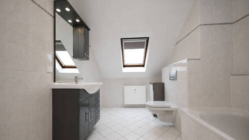 Bad mit Wanne - 