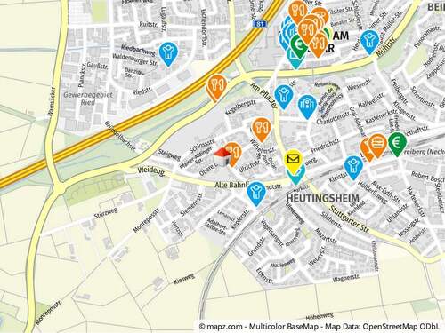 Geolyzer Kartenausschnitt - 