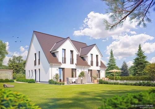 Gartenansicht neu - Ankommen & Wohlfühlen - Doppelhaushälfte für Familien in ruhiger Lage Ahrensburgs!