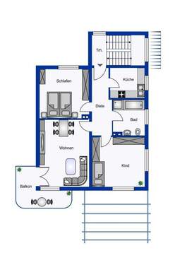 Wohnung 1 - 