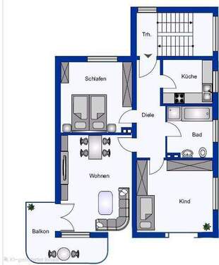 Wohnung 2 - 