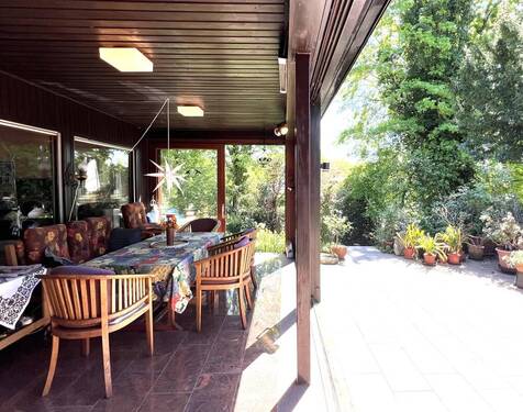 Wintergarten und Terrasse - 
