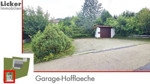 Garage-Hofflaeche - 