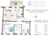 Grundriss Wohnung - 2.OG - 