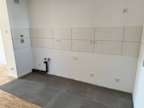 Küchenbereich - Etagenwohnung mit 64,00 m&sup2; in Frankfurt am Main zur Miete