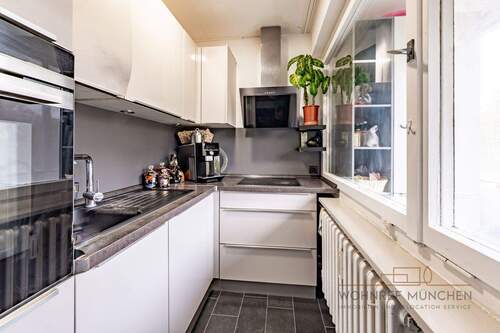 Küche - 2 Zimmer Etagenwohnung zum Kaufen in München