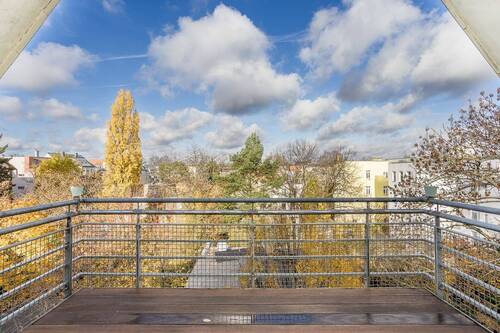 Blick vom Balkon - 