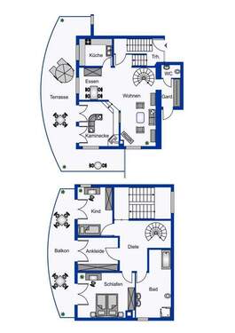 Wohnung 3 Maisonette - 